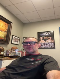 Poster for Birthday video from Forrest Griffin