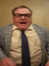 Poster for Pep Talk video from King of Comedy Impressions! Trump, Farley!