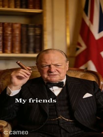 Poster for Intro video video from Winston Churchill AI