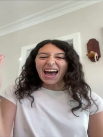 Poster for Birthday video from Caroline Cianci
