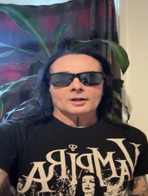 Poster for Birthday video from Dani Filth