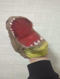 Poster for Birthday video from Dino the Dinosaur Puppet