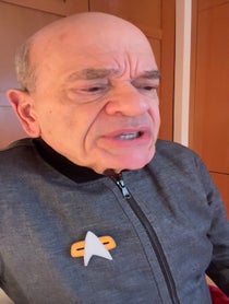 Poster for Birthday video from Robert Picardo