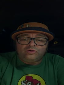 Poster for Birthday video from The Carpetbagger