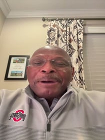 Poster for Birthday video from Archie Griffin
