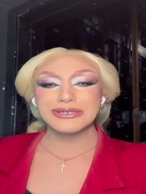 Poster for Birthday video from Lauren Banall aka Erika Qwerk