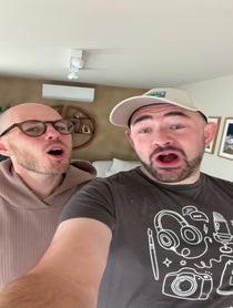 Poster for Birthday video from Cruise with Ben and David