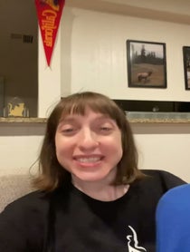 Poster for Birthday video from Katie Marovitch