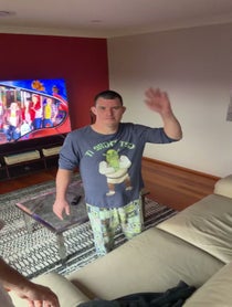 Poster for Birthday video from Clayton’s world