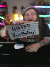 Poster for Birthday video from STREET MAGICIAN DUDE