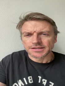 Poster for Birthday video from Gideon Emery