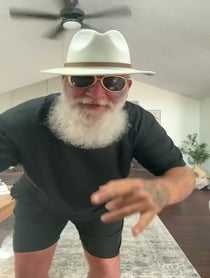 Poster for Birthday video from The Dancing Trucker