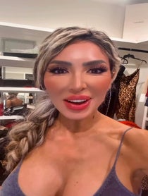 Poster for Birthday video from Farrah Abraham