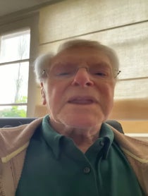 Poster for Birthday video from Peter Purves