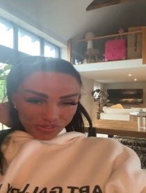 Poster for Birthday video from Katie Price