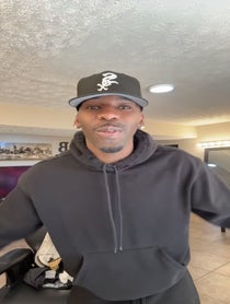 Poster for Birthday video from The Erotic Barber