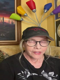 Poster for Birthday video from Cherie Currie