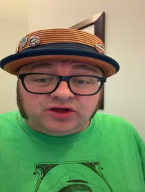 Poster for Birthday video from The Carpetbagger