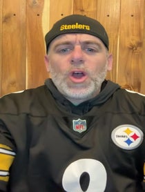 Poster for Birthday video from Aaron Rodgers Lookalike