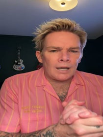 Poster for Birthday video from Mark McGrath