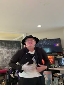 Poster for Birthday video from Michael Jackson