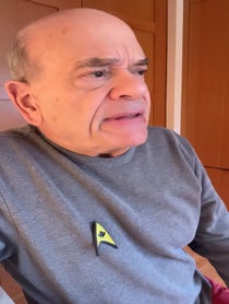 Poster for Birthday video from Robert Picardo