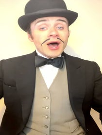 Poster for Birthday video from Humphry The Butler