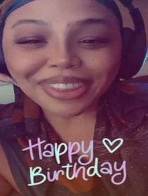 Poster for Birthday video from Judi Jai