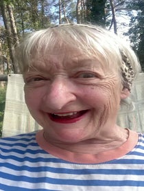 Poster for Birthday video from Janine Duvitski