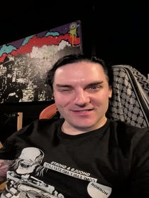 Poster for Pep Talk video from Dusty Gannon (Goth Dad)