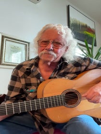 Poster for Birthday video from Arlo Guthrie