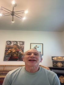 Poster for Birthday video from Ray "Boom Boom" Mancini
