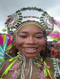 Poster for Birthday video from Gizelle Fray