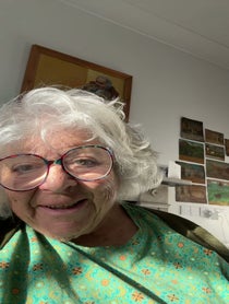 Poster for Birthday video from Miriam Margolyes