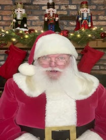 Poster for Birthday video from Santa Claus