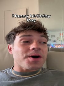 Poster for Birthday video from Malcolm Cills