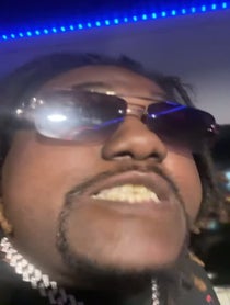 Poster for Birthday video from Kanye East