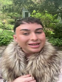 Poster for Birthday video from Christopher Lee