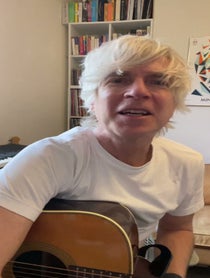 Poster for Birthday video from Matthew Caws