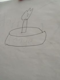 Poster for Birthday video from James Baker