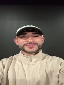 Poster for Birthday video from Cristian Roldan