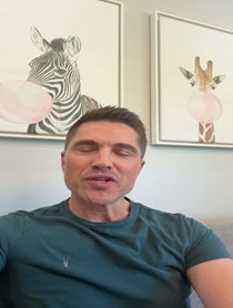 Poster for Birthday video from Eric Winter