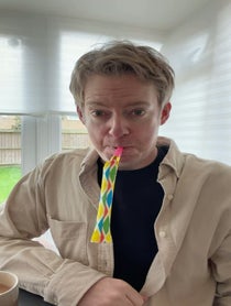 Poster for Birthday video from Rob Temple - Very British Problems