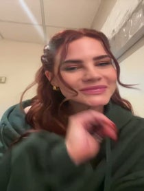 Poster for Birthday video from Courtney Hope