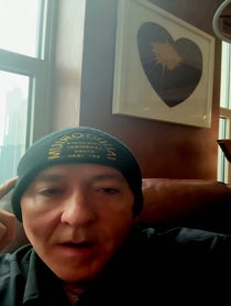 Poster for Advice video from John Cusack