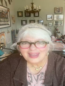 Poster for Birthday video from Angela Cartwright