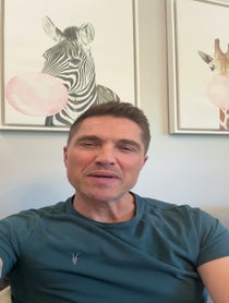 Poster for Birthday video from Eric Winter