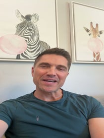 Poster for Birthday video from Eric Winter