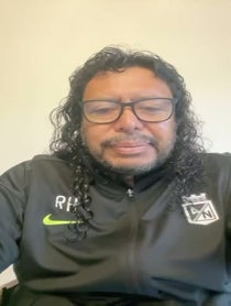Poster for Birthday video from Rene Higuita