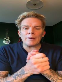 Poster for Pep Talk video from Mark McGrath